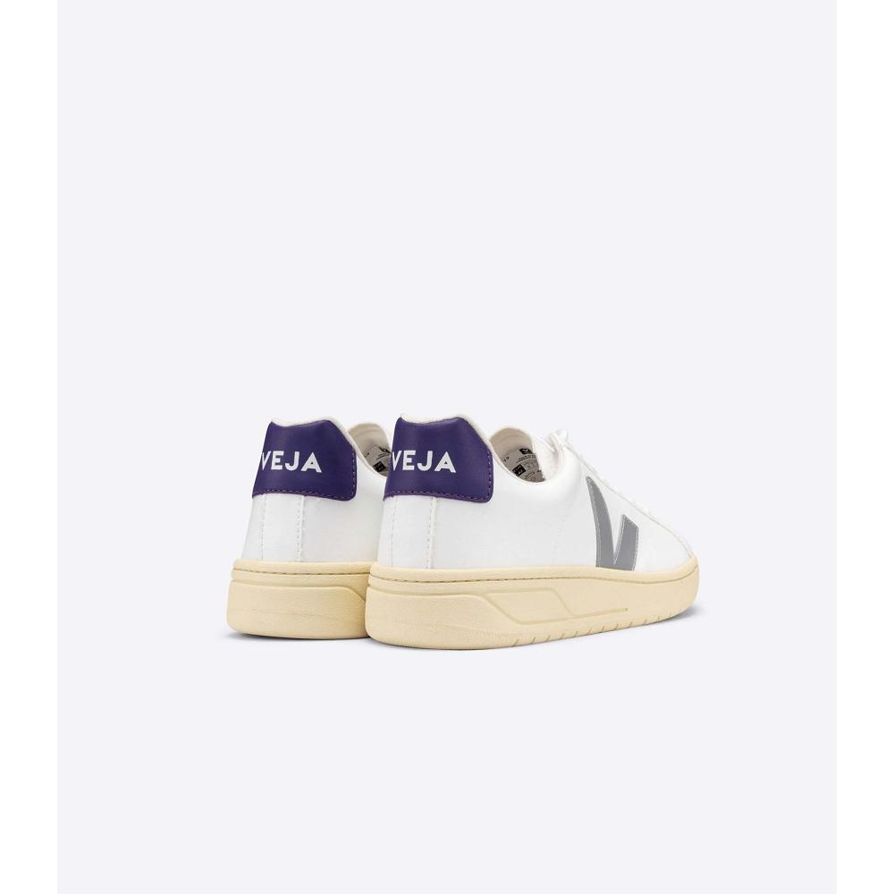 Veja URCA CWL OXFORD-GREY Women's Sneakers White/Purple | NZ 633RVD